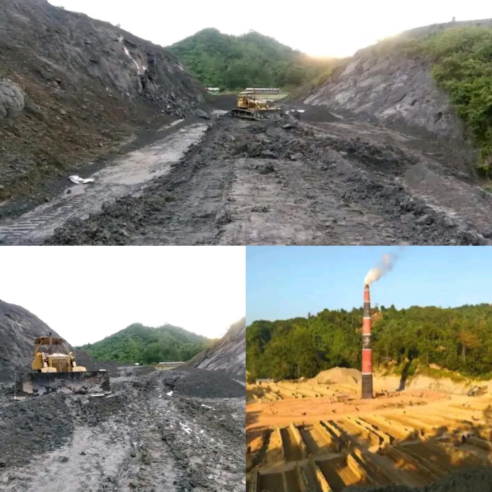 লামায় পাহাড় কাটা বন্ধে হাইকোর্টের ৩ দিনের নির্দেশ ইটভাটার মাটির জোগানে পাহাড় ধ্বংসের অভিযোগ