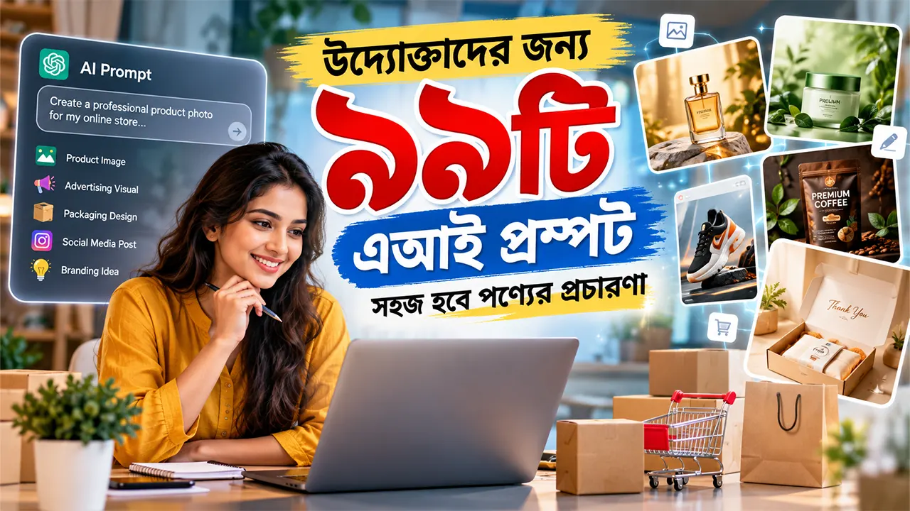 উদ্যোক্তাদের জন্য ৯৯টি এআই প্রম্পট, সহজ হবে পণ্যের প্রচারণা